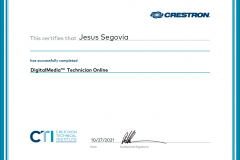 CRESTRON_DigitalMedia™-Technician-Online