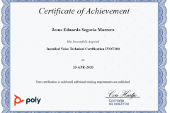 POLY_InstalledVoiceTechnicalCertification_IVOT200